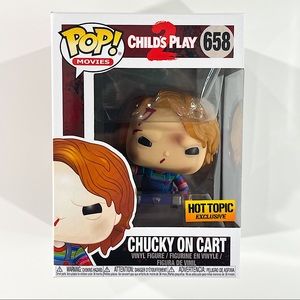Child’s Play 2 Chucky On Cart #658 Funko Pop! Movies Hot Topic Exclusive